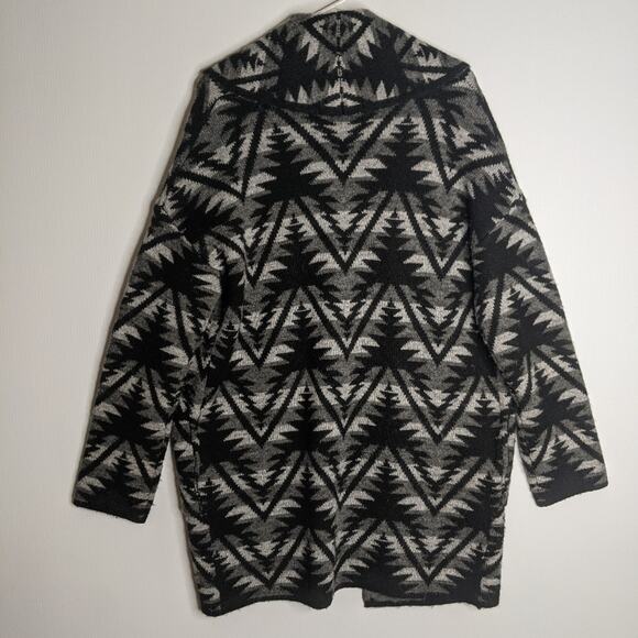 Artisan NY Open Cardigan Shawl Collar Southwest Pattern Size XS - Picture 2 of 8